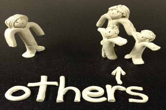 Others clay model Others clay model